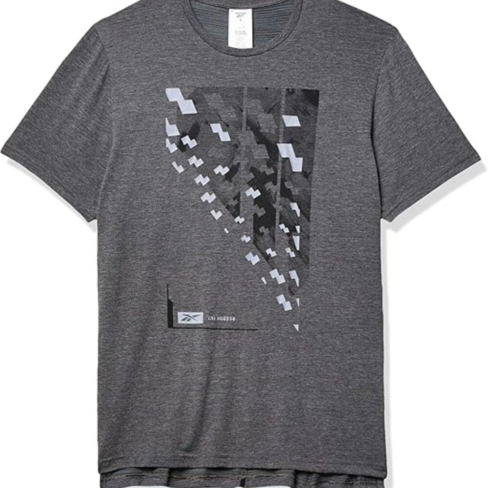 Reebok Men's Training Supply Active chill Cotton Short Sleeve